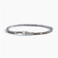 Bracciale Mabina Uomo TENNIS CLUB in Argento Zircone 533700 - 533700